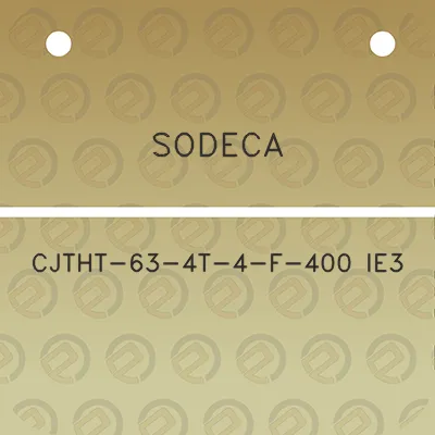 sodeca-cjtht-63-4t-4-f-400-ie3