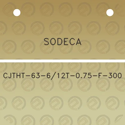 sodeca-cjtht-63-612t-075-f-300