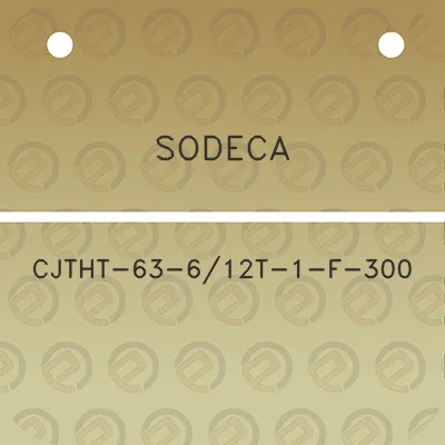 sodeca-cjtht-63-612t-1-f-300