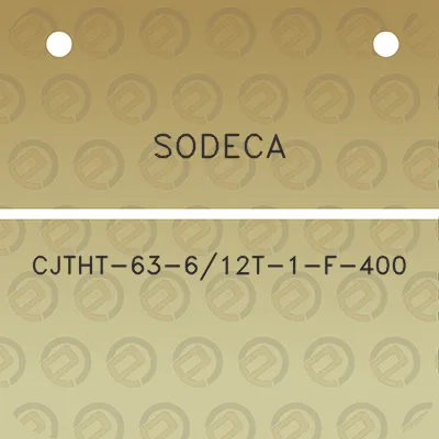 sodeca-cjtht-63-612t-1-f-400