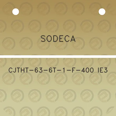 sodeca-cjtht-63-6t-1-f-400-ie3