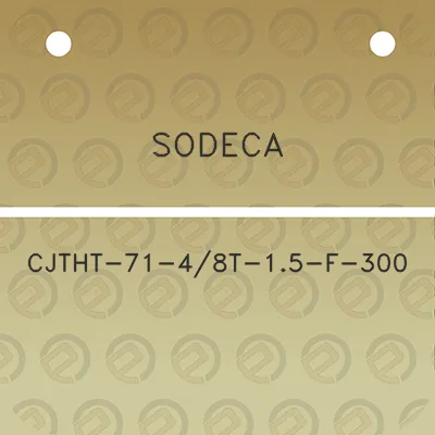 sodeca-cjtht-71-48t-15-f-300