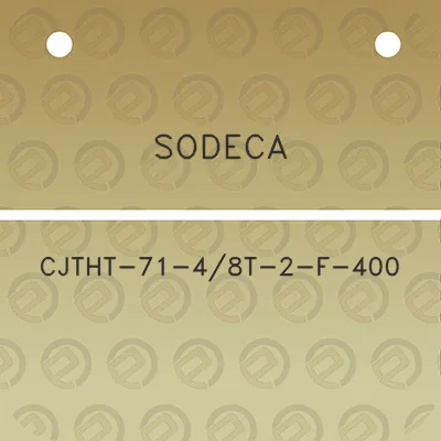 sodeca-cjtht-71-48t-2-f-400