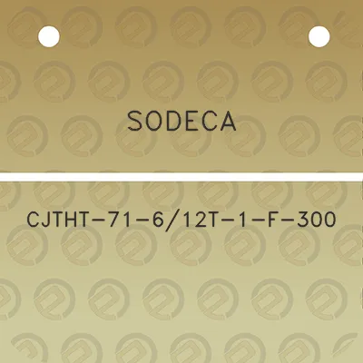 sodeca-cjtht-71-612t-1-f-300