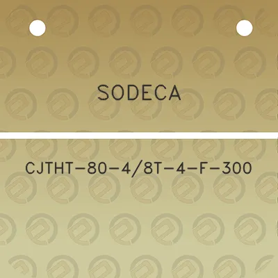 sodeca-cjtht-80-48t-4-f-300