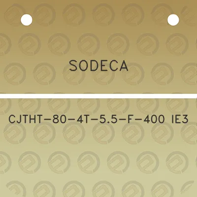 sodeca-cjtht-80-4t-55-f-400-ie3