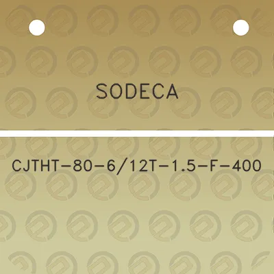 sodeca-cjtht-80-612t-15-f-400