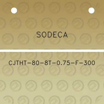 sodeca-cjtht-80-8t-075-f-300