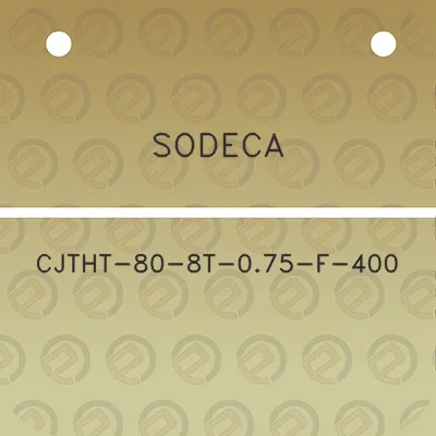 sodeca-cjtht-80-8t-075-f-400