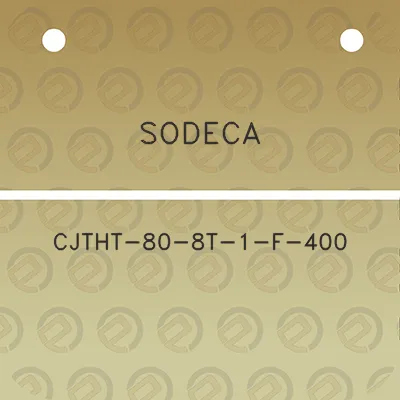 sodeca-cjtht-80-8t-1-f-400