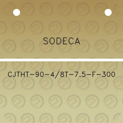 sodeca-cjtht-90-48t-75-f-300