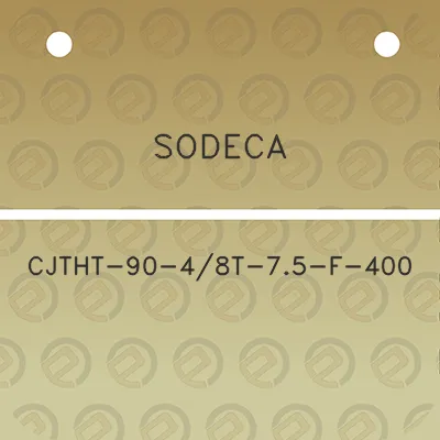 sodeca-cjtht-90-48t-75-f-400