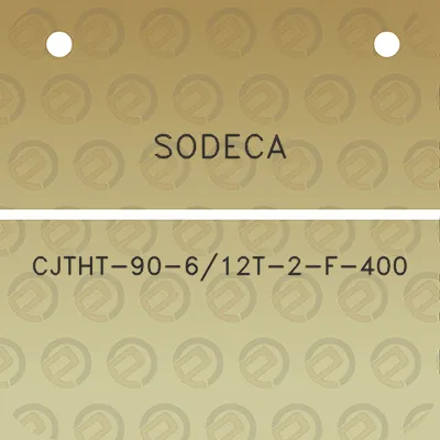 sodeca-cjtht-90-612t-2-f-400