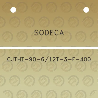 sodeca-cjtht-90-612t-3-f-400