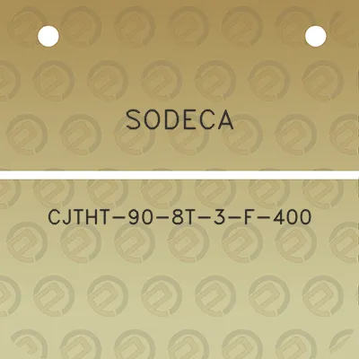 sodeca-cjtht-90-8t-3-f-400