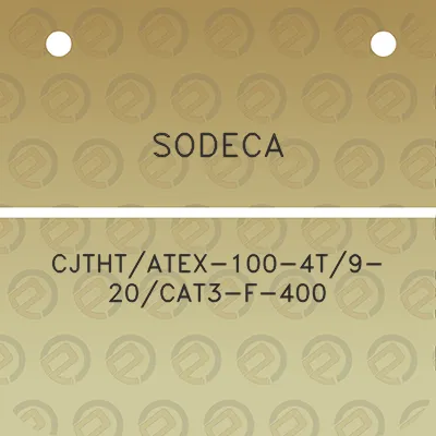 sodeca-cjthtatex-100-4t9-20cat3-f-400