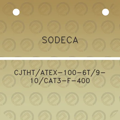 sodeca-cjthtatex-100-6t9-10cat3-f-400