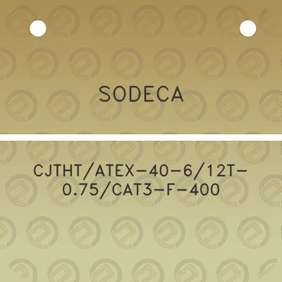 sodeca-cjthtatex-40-612t-075cat3-f-400