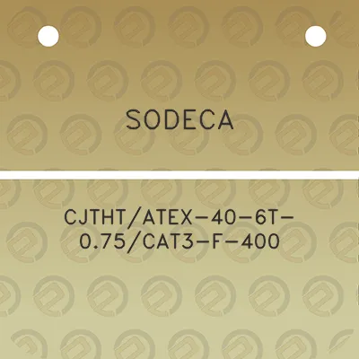 sodeca-cjthtatex-40-6t-075cat3-f-400