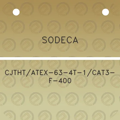 sodeca-cjthtatex-63-4t-1cat3-f-400