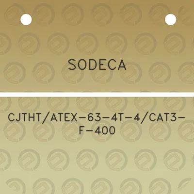 sodeca-cjthtatex-63-4t-4cat3-f-400