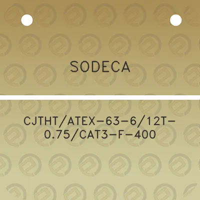 sodeca-cjthtatex-63-612t-075cat3-f-400