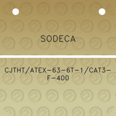 sodeca-cjthtatex-63-6t-1cat3-f-400