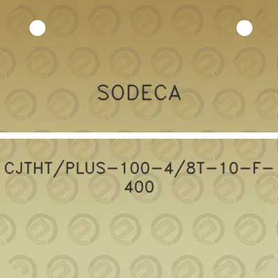 sodeca-cjthtplus-100-48t-10-f-400