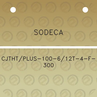 sodeca-cjthtplus-100-612t-4-f-300