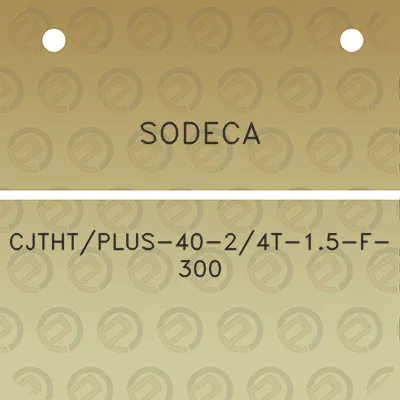 sodeca-cjthtplus-40-24t-15-f-300