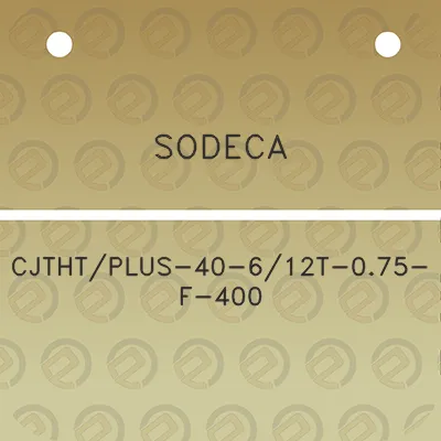 sodeca-cjthtplus-40-612t-075-f-400