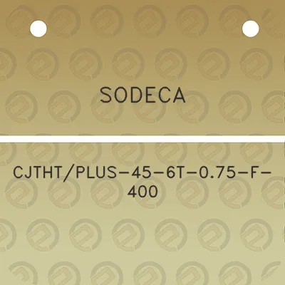 sodeca-cjthtplus-45-6t-075-f-400