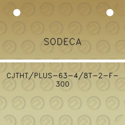 sodeca-cjthtplus-63-48t-2-f-300