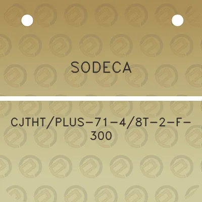 sodeca-cjthtplus-71-48t-2-f-300