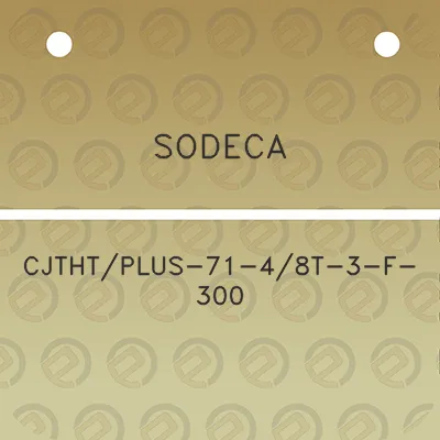 sodeca-cjthtplus-71-48t-3-f-300