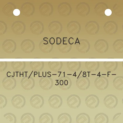 sodeca-cjthtplus-71-48t-4-f-300