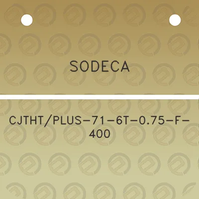 sodeca-cjthtplus-71-6t-075-f-400