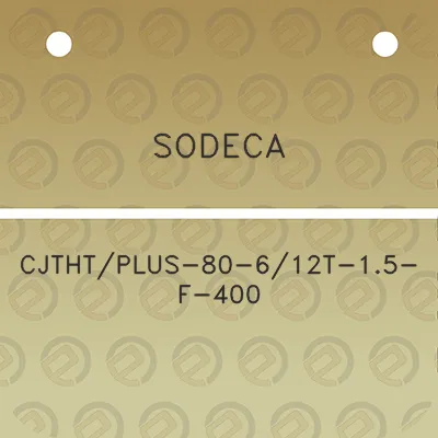 sodeca-cjthtplus-80-612t-15-f-400