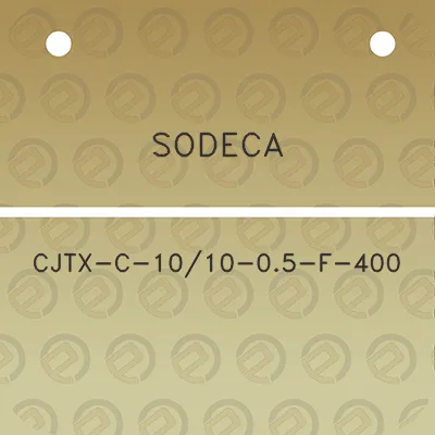 sodeca-cjtx-c-1010-05-f-400