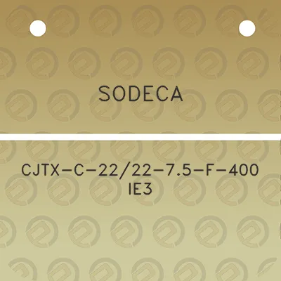 sodeca-cjtx-c-2222-75-f-400-ie3