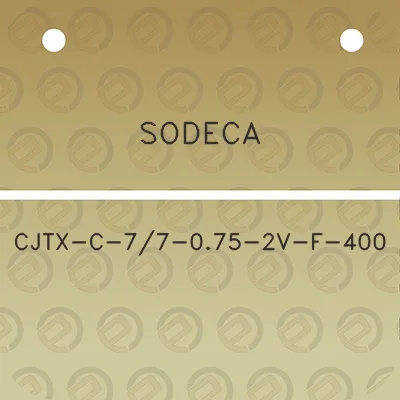 sodeca-cjtx-c-77-075-2v-f-400