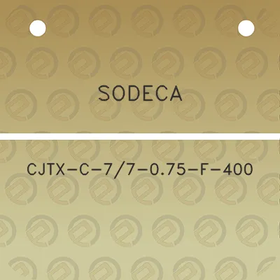 sodeca-cjtx-c-77-075-f-400