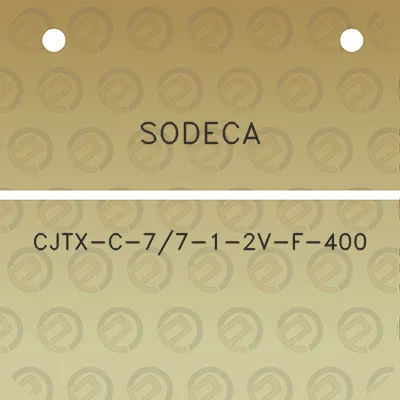 sodeca-cjtx-c-77-1-2v-f-400