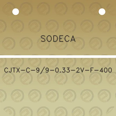 sodeca-cjtx-c-99-033-2v-f-400