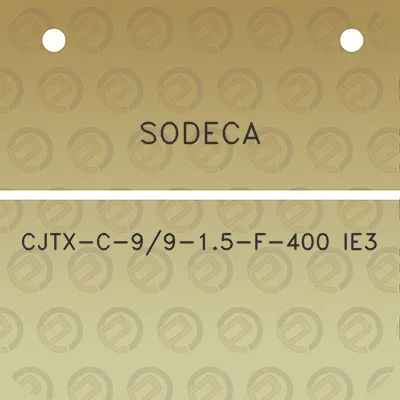 sodeca-cjtx-c-99-15-f-400-ie3