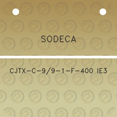 sodeca-cjtx-c-99-1-f-400-ie3