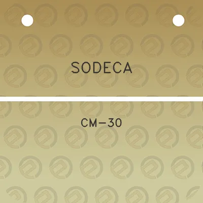 sodeca-cm-30