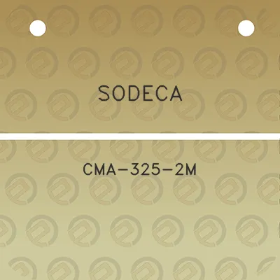 sodeca-cma-325-2m