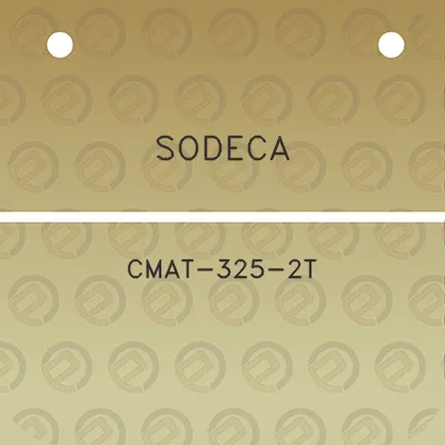 sodeca-cmat-325-2t