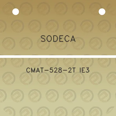 sodeca-cmat-528-2t-ie3